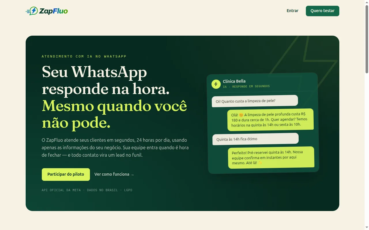 Print do ZapFluo